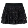 Kinderrock mit gestuftem Rüschen-Design schwarz 128 von vidaXL, Kinderhosen - Ref: Foro24-14900, Preis: 17,63 €, Rabatt: %