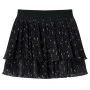Kinderrock mit gestuftem Rüschen-Design schwarz 128 von vidaXL, Kinderhosen - Ref: Foro24-14900, Preis: 17,63 €, Rabatt: %
