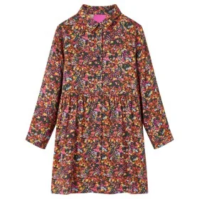 Mehrfarbiges langärmeliges Kinderkleid 92 von vidaXL, Kinderkleider - Ref: Foro24-14902, Preis: 15,84 €, Rabatt: %