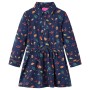 Marineblaues langärmeliges Kinderkleid 116 von vidaXL, Kinderkleider - Ref: Foro24-14914, Preis: 17,29 €, Rabatt: %