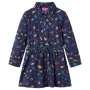 Vestido infantil de manga larga azul marino 116 de vidaXL, Vestidos de niños - Ref: Foro24-14914, Precio: 17,13 €, Descuento: %