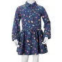 Vestido infantil de manga larga azul marino 116 de vidaXL, Vestidos de niños - Ref: Foro24-14914, Precio: 17,13 €, Descuento: %