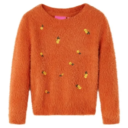 Orangefarbener Kinderstrickpullover 92 von vidaXL, Kinder-T-Shirts - Ref: Foro24-14942, Preis: 14,24 €, Rabatt: %