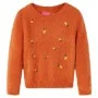 Orangefarbener Kinderstrickpullover 92 von vidaXL, Kinder-T-Shirts - Ref: Foro24-14942, Preis: 14,24 €, Rabatt: %