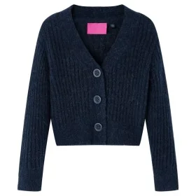 Marineblaue Strickjacke für Kinder 116 von vidaXL, Kinder-T-Shirts - Ref: Foro24-14954, Preis: 13,36 €, Rabatt: %
