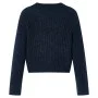 Navy blue knitted children's sweater size 116 by vidaXL, Kids T-shirts - Ref: Foro24-14954, Price: 13,36 €, Discount: %