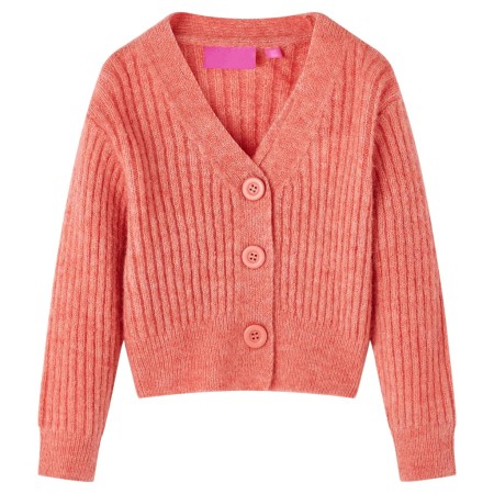 Mittelrosa Strickjacke für Kinder 140 von vidaXL, Kinder-T-Shirts - Ref: Foro24-14961, Preis: 15,89 €, Rabatt: %