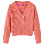 Mittelrosa Strickjacke für Kinder 140 von vidaXL, Kinder-T-Shirts - Ref: Foro24-14961, Preis: 15,89 €, Rabatt: %