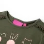 Khaki Langarm-T-Shirt für Kinder 104 von vidaXL, Kinder-T-Shirts - Ref: Foro24-13770, Preis: 8,45 €, Rabatt: %