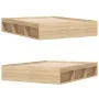 Sonoma oak bed frame 150x200 cm by vidaXL, Beds and slatted bases - Ref: Foro24-3203868, Price: 148,83 €, Discount: %