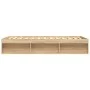 Bettgestell aus Sonoma-Eiche, 150 x 200 cm von vidaXL, Betten und Lattenroste - Ref: Foro24-3203868, Preis: 148,83 €, Rabatt: %