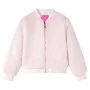 Soft pink synthetic leather children's jacket size 128 by vidaXL, Children's outerwear - Ref: Foro24-14252, Price: 14,42 €, D...