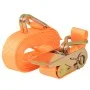 Ratschen-Befestigungsgurte, 10 Stück, 0,4T, 6 m x 25 mm, Orange von vidaXL, Spanngurte - Ref: Foro24-142659, Preis: 51,81 €, ...