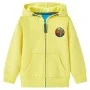 Children's sweatshirt with hood and zipper light yellow 140 by vidaXL, Kids T-shirts - Ref: Foro24-15125, Price: 14,96 €, Dis...