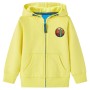 Kinder-Sweatshirt mit Kapuze und Reißverschluss hellgelb 140 von vidaXL, Kinder-T-Shirts - Ref: Foro24-15125, Preis: 15,10 €,...