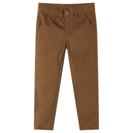 Pantalón infantil color coñac 140 de vidaXL, Pantalones de niños - Ref: Foro24-12968, Precio: 14,76 €, Descuento: %