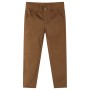 Pantalón infantil color coñac 140 de vidaXL, Pantalones de niños - Ref: Foro24-12968, Precio: 14,76 €, Descuento: %