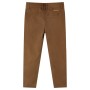Pantalón infantil color coñac 140 de vidaXL, Pantalones de niños - Ref: Foro24-12968, Precio: 14,76 €, Descuento: %