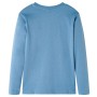 Mittelblaues Langarm-T-Shirt für Kinder 128 von vidaXL, Kinder-T-Shirts - Ref: Foro24-12847, Preis: 11,91 €, Rabatt: %