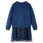 Marineblaues langärmeliges Kinderkleid 92 von vidaXL, Kinderkleider - Ref: Foro24-14194, Preis: 15,57 €, Rabatt: %