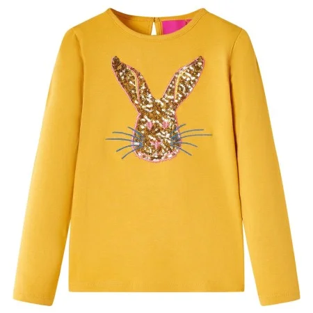 Camiseta infantil de manga larga color ocre 104 de vidaXL, Camisetas para niños - Ref: Foro24-13965, Precio: 9,12 €, Descuent...