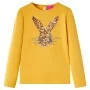 Camiseta infantil de manga larga color ocre 104 de vidaXL, Camisetas para niños - Ref: Foro24-13965, Precio: 9,12 €, Descuent...