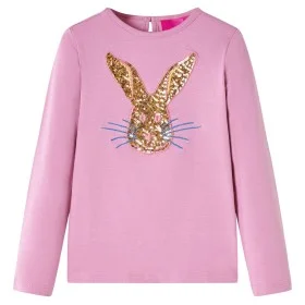 Langärmeliges Kinder-T-Shirt in Tan Pink 116 von vidaXL, Kinder-T-Shirts - Ref: Foro24-13971, Preis: 9,12 €, Rabatt: %