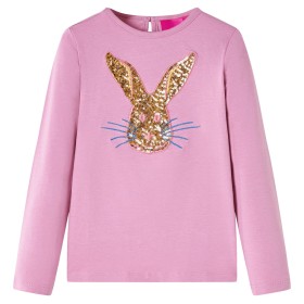 Langärmeliges Kinder-T-Shirt in Tan Pink 116 von vidaXL, Kinder-T-Shirts - Ref: Foro24-13971, Preis: 9,22 €, Rabatt: %