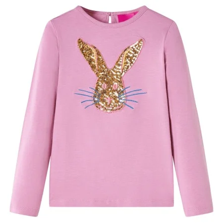 Langärmeliges Kinder-T-Shirt in Tan Pink 116 von vidaXL, Kinder-T-Shirts - Ref: Foro24-13971, Preis: 9,12 €, Rabatt: %