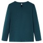 Camiseta infantil de manga larga verde oscuro 140 de vidaXL, Camisetas para niños - Ref: Foro24-13978, Precio: 12,84 €