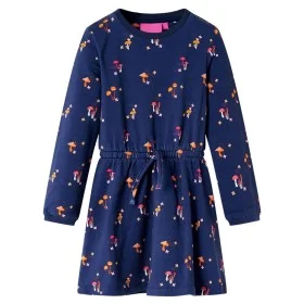 Marineblaues Kinderkleid 128 von vidaXL, Kinderkleider - Ref: Foro24-15074, Preis: 16,23 €, Rabatt: %