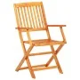 Folding garden dining set 7 pieces solid acacia wood by vidaXL, Garden sets - Ref: Foro24-44057, Price: 428,92 €, Discount: %