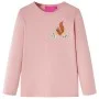 Kinder langärmliges T-Shirt in Hellrosa Größe 104. von vidaXL, Kinder-T-Shirts - Ref: Foro24-13510, Preis: 8,59 €, Rabatt: %