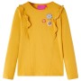 Camiseta infantil de manga larga ocre oscuro 104 de vidaXL, Camisetas para niños - Ref: Foro24-13675, Precio: 9,87 €, Descuen...