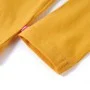 Langarm-Kinder-T-Shirt dunkel ocker 104 von vidaXL, Kinder-T-Shirts - Ref: Foro24-13675, Preis: 8,30 €, Rabatt: %