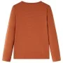 Camiseta infantil de manga larga color coñac 104 de vidaXL, Camisetas para niños - Ref: Foro24-13680, Precio: 8,30 €, Descuen...