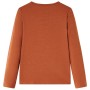 Langarm-T-Shirt für Kinder in der Farbe Cognac 104 von vidaXL, Kinder-T-Shirts - Ref: Foro24-13680, Preis: 8,39 €, Rabatt: %