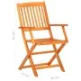 Folding garden dining set 7 pieces solid acacia wood by vidaXL, Garden sets - Ref: Foro24-44057, Price: 428,92 €, Discount: %