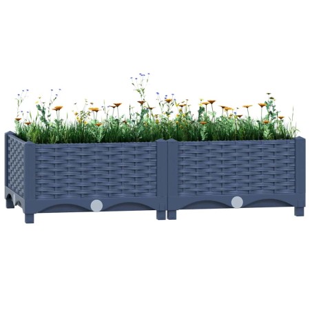 Arriate polipropileno 80x40x23 cm