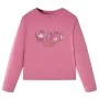 Long-sleeved children's t-shirt with raspberry horse print, size 128. by vidaXL, Kids T-shirts - Ref: Foro24-14447, Price: 8,...