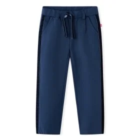 Pantalones infantiles con ribetes negros azul marino 104 de vidaXL, Pantalones de niños - Ref: Foro24-14923, Precio: 12,50 €,...