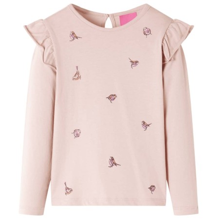 Long-sleeved pink children's t-shirt size 140 by vidaXL, Kids T-shirts - Ref: Foro24-14348, Price: 8,60 €, Discount: %