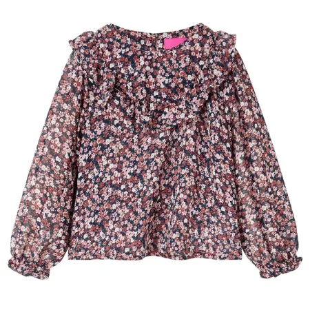 Dunkelrosa langärmeliges Kinderhemd, Größe 128. von vidaXL, Kinder-T-Shirts - Ref: Foro24-14407, Preis: 9,57 €, Rabatt: %