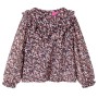 Dunkelrosa langärmeliges Kinderhemd, Größe 128. von vidaXL, Kinder-T-Shirts - Ref: Foro24-14407, Preis: 9,67 €, Rabatt: %