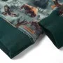 Dark green children's sweatshirt 104 by vidaXL, Kids T-shirts - Ref: Foro24-12980, Price: 12,41 €, Discount: %