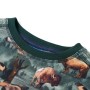 Dunkelgrünes Kinder-Sweatshirt 128 von vidaXL, Kinder-T-Shirts - Ref: Foro24-12982, Preis: 12,54 €, Rabatt: %