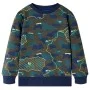 Sudadera infantil caqui oscuro mélange 128 by vidaXL, Kids T-shirts - Ref: Foro24-13242, Price: 12,91 €, Discount: %