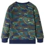 Sudadera infantil caqui oscuro mélange 128 by vidaXL, Kids T-shirts - Ref: Foro24-13242, Price: 12,91 €, Discount: %