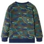 Kinder-Sweatshirt 104 in dunklem Khaki-Melange von vidaXL, Kinder-T-Shirts - Ref: Foro24-13240, Preis: 12,91 €, Rabatt: %