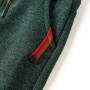 Dark green children's sweatpants size 92 by vidaXL, kids pants - Ref: Foro24-12914, Price: 10,74 €, Discount: %
